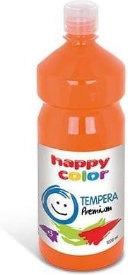 Happy Color Farba Tempera Premium 1000Ml Pomarańczowa 3310 1000-42