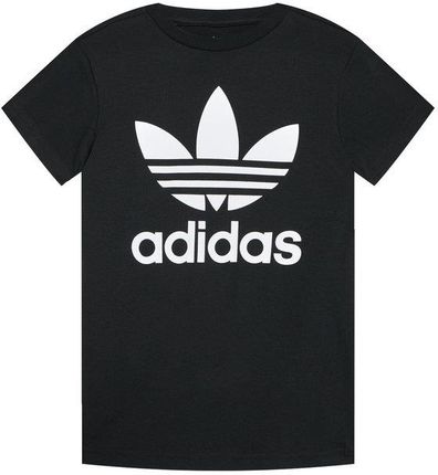 Adidas T-Shirt Trefoil Dv2905 Czarny Regular Fit