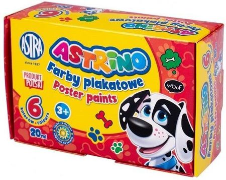 Astra Farby Plakatowe Astrino 6 Kolorów (456649) 