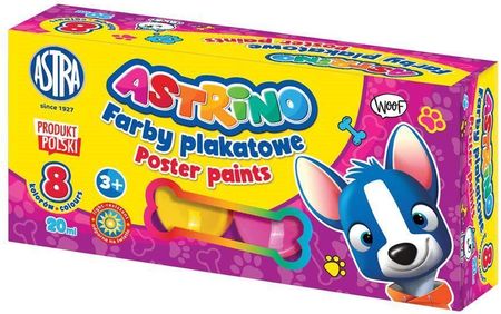 Astra Farby Plakatowe Astrino 8 Kolorów (453876)