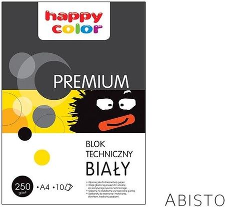 Happy Color Blok Techniczny Biały 250G A3 3725 3040-0