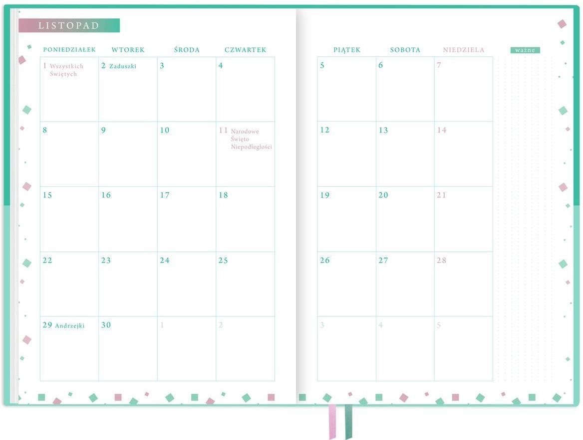 Kalendarz akademicki b5 4