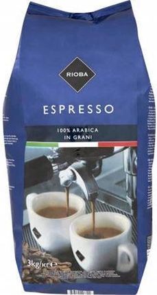 Rioba Espresso Kawa Ziarnista Prażona 3kg