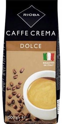 Rioba Kawa Caffé Crema Dolce Włoskie Ziarno 1kg
