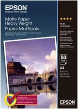 Epson Matte Paper Heavy Weight - A4 - 50 Arkuszy C13S041256 - Papier fotograficzny
