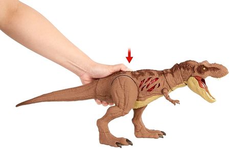 Mattel Jurassic World Figurka Extreme Damage T-REX GWN26 - Ceny i