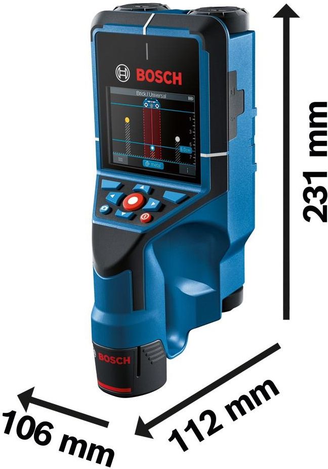 Wykrywacz Bosch Wallscanner D-tect 200 C Professional 0601081600 - Opinie i  ceny na