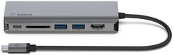 Belkin Usb-C 6-In-1 Multiport Adapter (Avc008Btsgy)