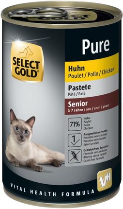 Select Gold Pure Senior Pasztet Kurczak 6X400G