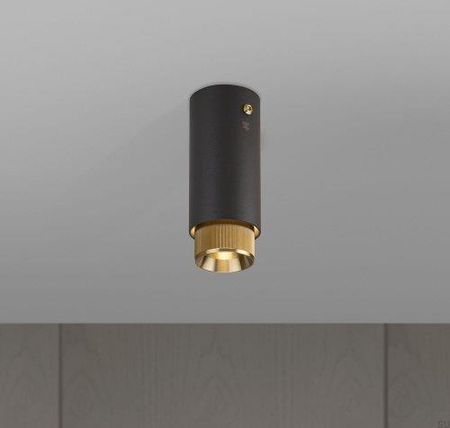 Buster + Punch Lampa Exhaust Surface Grafitowa Z Mosiądzem RBB17699