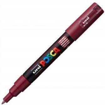 Marker Pigmentowy Posca Pc-1M Ciemno-Czerwony Uni