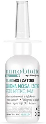 Nanobiotic Silver Nos i Zatoki 30ml
