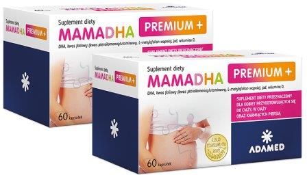 MamaDHA Premium + 2 x 60 kaps.