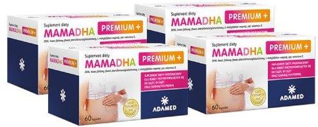 MamaDHA Premium + 4 x 60 kaps.