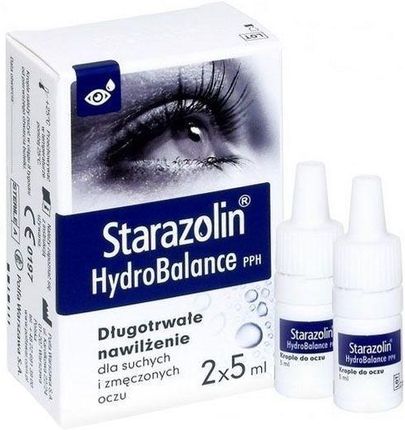 Starazolin Hydrobalance PPH nawilżenie i ochrona oczu 2x5ml