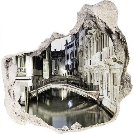 Wallmuralia.Pl Fototapeta dziura na ścianę 3d Wenecja Włochy (NDP23184443)