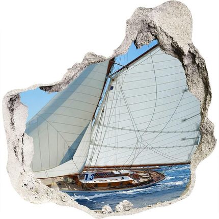 Wallmuralia.Pl Foto zdjęcie dziura na ścianę Jacht (NDP70350996)