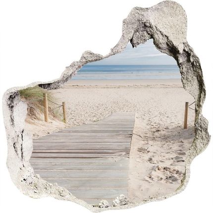 Wallmuralia.Pl naklejka fototapeta 3D widok beton Plaża (NDP74072546)