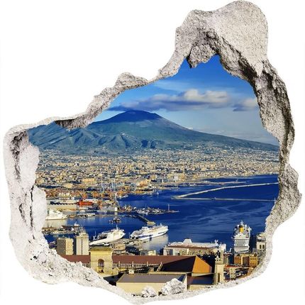 Wallmuralia.Pl Fototapeta dziura na ścianę 3d Neapol Włochy (NDP77621393)