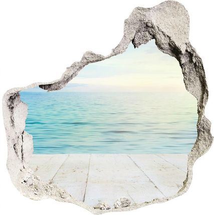 Wallmuralia.Pl naklejka fototapeta 3D widok beton Morze (NDP83365745)