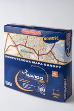 samochodowa mapa europy na pc Mapa do nawigacji NAVIGO Professional Europa   Cyfrowa Mapa Europy 