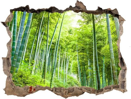 Wallmuralia.Pl naklejka fototapeta 3D widok Las bambusowy (NDK60510509)