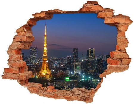 Wallmuralia.Pl Fototapeta dziura na ścianę 3d Wieża w Tokio (NDC71822864)