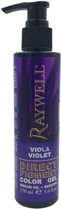 Raywell Direct Pigment Color Gel Maska Żel Koloryzująca Do Włosów Violet 150 ml