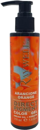 Raywell Direct Pigment Color Gel Maska Żel Koloryzująca Do Włosów Orange 150 ml