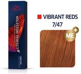 Wella Professionals Koleston Perfect Me+ Vibrant Reds profesjonalna permanentna farba do włosów 7/47 60 ml
