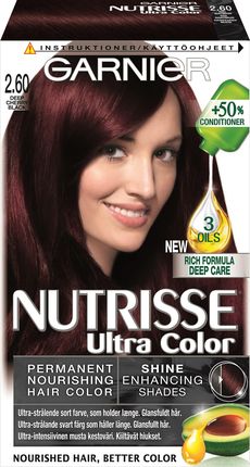 Garnier Nutrisse Ultra Color Farba do włosów 2.60 Rod Svartbrun