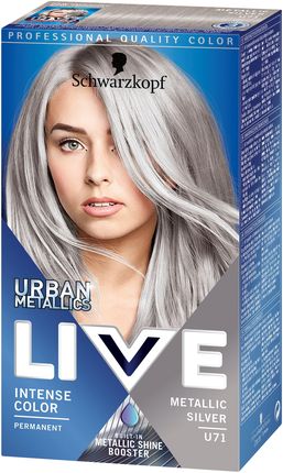Schwarzkopf Live Color Urban Metallics Farba do włosów Live Color U71