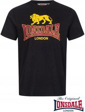 Zdjęcie T shirt Lonsdale London Taverham Czarna 3XL - Dąbrowa Górnicza