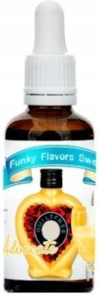 Funky Flavors Aromat Słodki Adwokatowy Bez Cukru 50Ml Funky