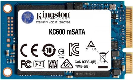 Kingston KC600 1024GB mSATA (Skc600Ms1024G)