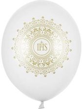 Zdjęcie Party Deco Balony 30Cm Ihs Metallic Pure White 50Szt - Słupsk