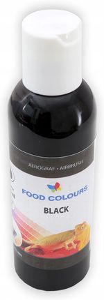 Food Colours Czarny Barwnik Spożywczy Do Aerografu 135Ml
