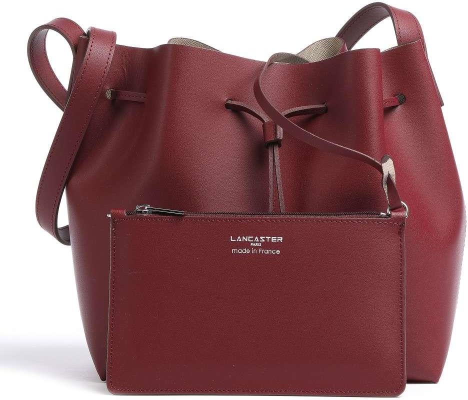 Lancaster City Americanino Pur Bucket Bag Bordowy Ceny i opinie Ceneo.pl