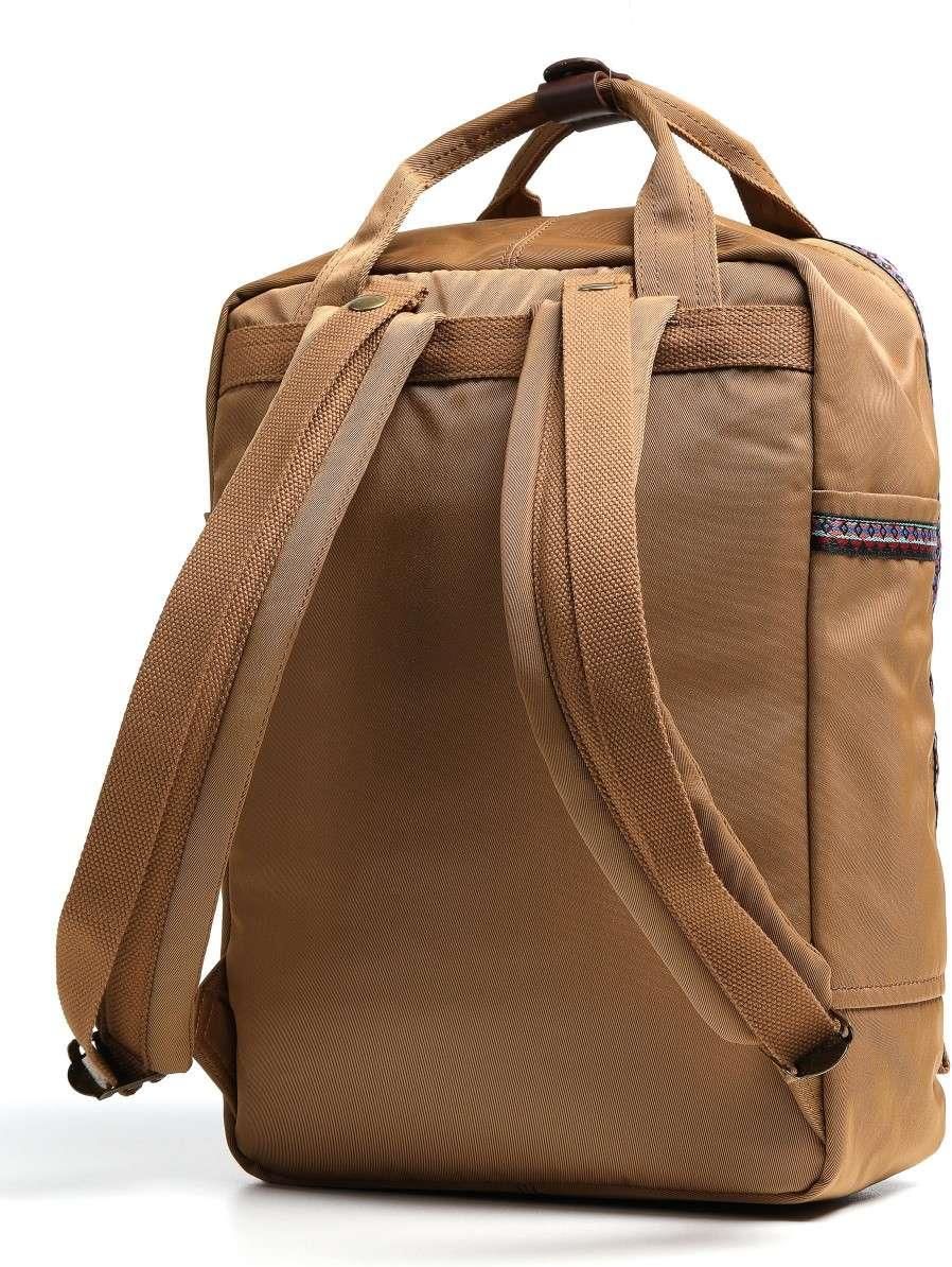 [HIETA]◆Belted MASHA BIG BAG - BRWON&Olive◆ Doughnut Macaroon Bo-He Plecak Jasnobrązowym - Ceny i opinie