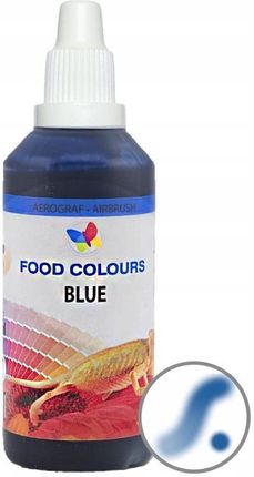 Barwnik w płynie do aerografu - niebieski, 60 ml