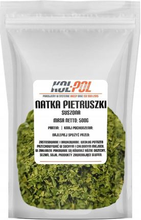 Kol-Pol Natka Pietruszki 500g Suszona nać liście aromat