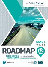 Zdjęcie Roadmap A2. Flexi Edition. Course Book 1 and Interactive eBook with Online Practice Access - Nisko