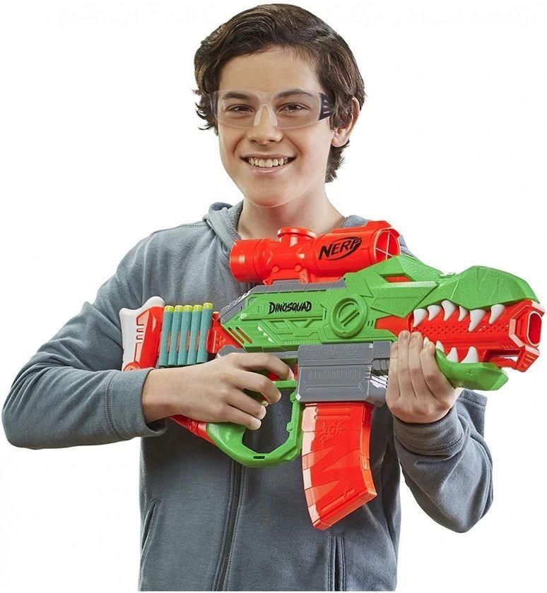 Hasbro Nerf Dinosquad Rex-Rampage + strzałki F0807