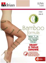 Zdjęcie Adrian Luna Rajstopy Damskie Jasny Beż Rozmiar 4 1 Szt. - Miłakowo