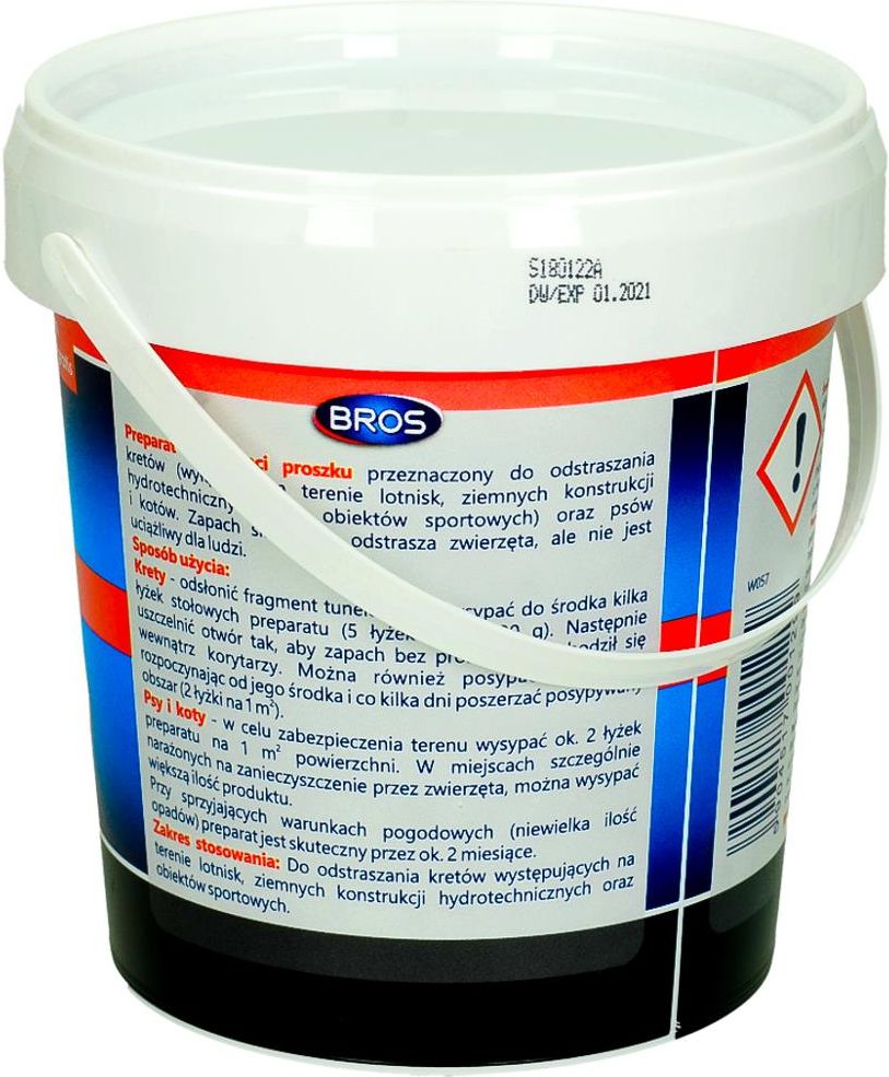 Bros odstrasza krety, psy i koty 450ml - zdjęcie 1 Bros odstrasza krety, psy i koty 450ml