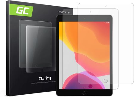 Green Cell 2 x szkło hartowane Gc Clarity Apple iPad 7 10.2 2019