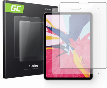 Green Cell 2 x szkło hartowane Gc Clarity Apple iPad Pro 12.9 2018/2020