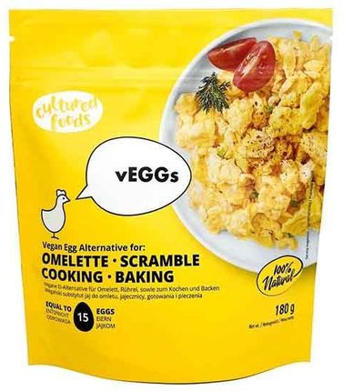 Veggs Omelette roślinny zamiennik jajek Cultured Foods 180g