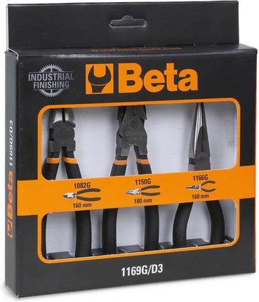 Beta Tools Zestaw 3 szczypiec 1169G/D3