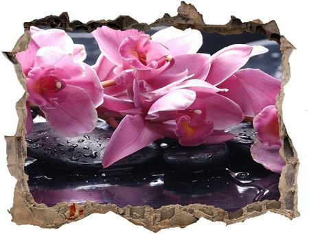 Wallmuralia Samoprzylepna Naklejka Na Ścianę Różowa Orchidea 95X64Cm Nd-K-28903356